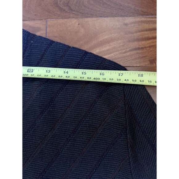 Vtg Idea Uomo Wool Blend Sweater Striped M Made In Italy Brown Preppy Professor - Picture 9 of 11